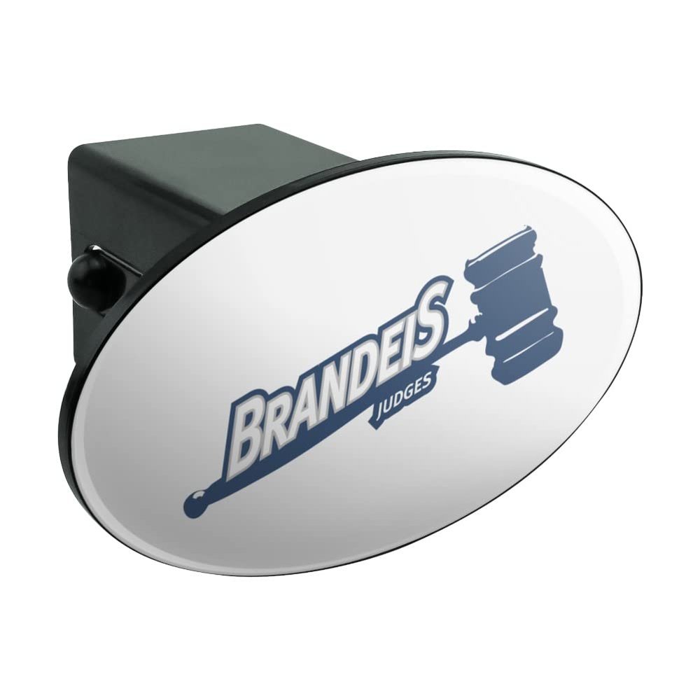 GRAPHICS & MORE Brandeis University Secondary Logo Oval Tow Trailer Hitch Cover Plug Insert