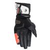 Alpinestars SP-8 V3 Gloves, Full Gauntlet Leather, CE-Certified, Race-Inspired Fit, Knuckle Protection, Reinforced Palm, Multi-Panel Construction, XL, Black/White/Red Fluo view 2
