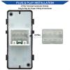 Obaee Passenger Side Window Switch Control Compatible with 2006-2017 Chrysler 200/300/Aspen/Cirrus/Sebring, Dodge Avenger/Caliber/Charger/Dakota/Durango/Magnum, Jeep Compass/Patriot OEM 04602785AA view 4