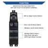 Obaee Master Power Window Switch for 1997-2001 Jeep Cherokee 56009449AC view 3
