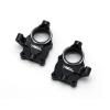 TREAL Alu #7075 Inner Portal Covers(2p) Steering Knuckles for 1/24 FMS FCX24 Upgrades (Black) view 1