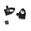 TREAL Alu #7075 Inner Portal Covers(2p) Steering Knuckles for 1/24 FMS FCX24 Upgrades (Black) view 2
