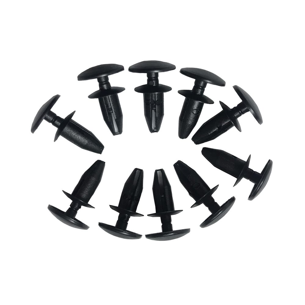 10PCS Tailgate Molding Protector Spoiler Cap Clips Replacement Rivets Compatible with 2009-2017 Ram 1500 2500 3500