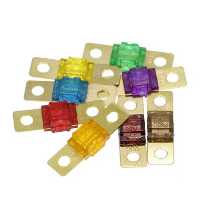 5PCS 175A ANL Gold Plated Stud Car Fuses Mini Car Stereo Audio AFS Fuse,70A