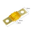 5PCS 175A ANL Gold Plated Stud Car Fuses Mini Car Stereo Audio AFS Fuse,70A view 2