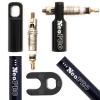 NeoPRO Presta Valve Extension Extender with CNC Cap and Core Kit (Pack of 2) Available Lengths 20,30,40,60 mm - 5 Colors (Black, 40mm) view 2