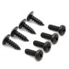 ReplacementScrews License Plate Screws Compatible with Infiniti - Stainless Steel - Front or Rear Mounting - Fits All Infiniti Models - Black Oxide (Pack of 8) view 1