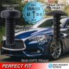 ReplacementScrews License Plate Screws Compatible with Infiniti - Stainless Steel - Front or Rear Mounting - Fits All Infiniti Models - Black Oxide (Pack of 8) view 2