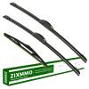 ZIXMMO 26"+20" Windshield Wiper Blades with 12" Rear Wiper Blades Set Replacement for 2008-2019 Toyota Highlander 2011-2023 Lexus GX460 2019-2023 Hyundai Palisade -Original Factory Quality (Set of 3) view 1