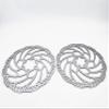6 Holes 203mm Disc Brake for SUR-RON Light Bee& Light Bee X Electric Cross-country Bike SUR-RON front/Rear Disc Brake Parts (Front+ Rear 203mm) view 2