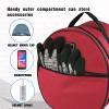Harrison Howard Motorcycle Helmet Bag - Waterproof Helmet Storage Carrying Bag - Red view 4
