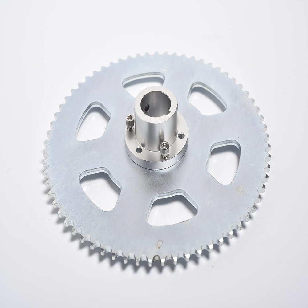 Hub Adapter for 1" Axle & #35 3/8" Pitch 65T Sprocket 6 Hole fix Drive w keyed Axle Shaft Hub Adapter DIY