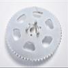 Hub Adapter for 1" Axle & #35 3/8" Pitch 65T Sprocket 6 Hole fix Drive w keyed Axle Shaft Hub Adapter DIY view 3