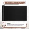 KING MOUNTAIN Leather Repair Patch, 16 x 60 Inches Self-Adhesive Repair Tape for Damaged Furniture, Seating, Car Seats, Goods (Fine Grained Black) view 2