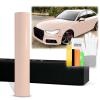 60"x720" (5FTx60FT) Pale Pink PET Super Gloss High Glossy Vinyl Wrap Auto Car Sticker Decal Film Sheet Bubble Free Air Release Technology with Tool Kit view 1