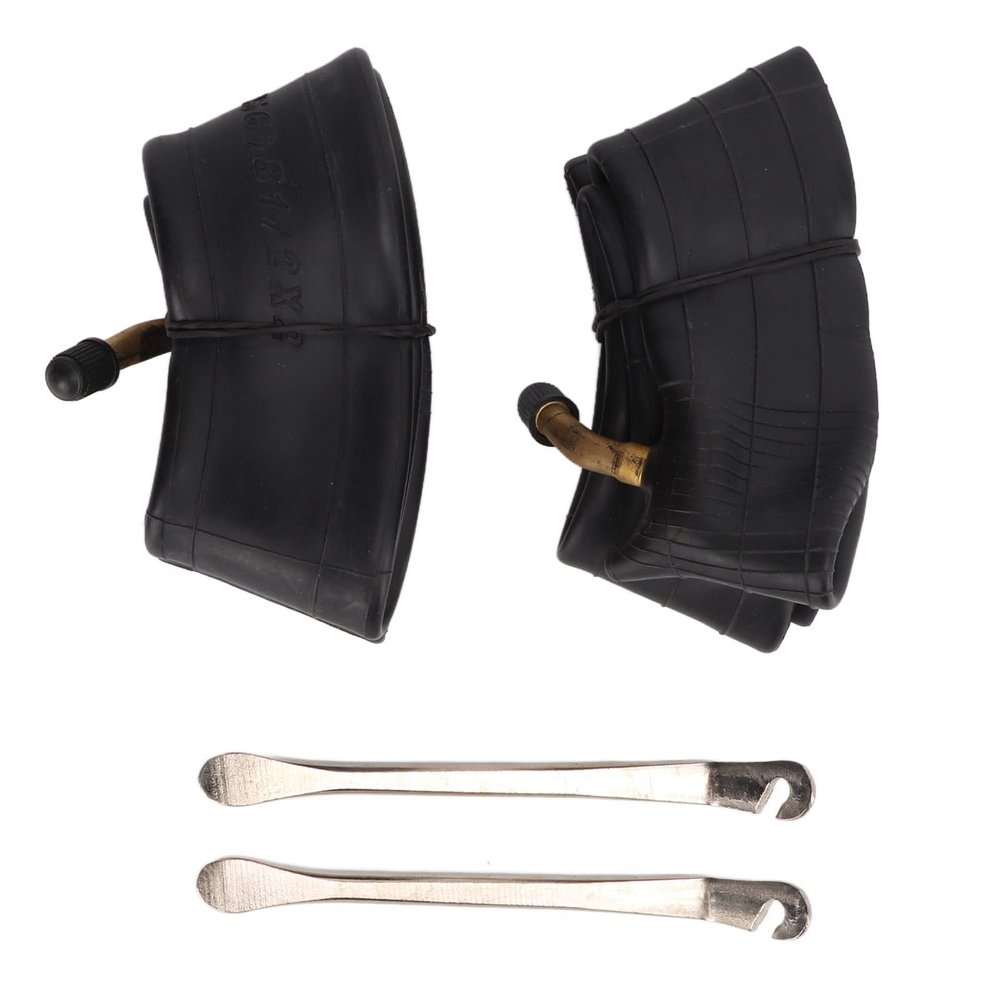 Tefola Electric Scooter Inner Tube, 2 Pack 8.1/2x2 Curved Inner Tube Tyre Tool Inflatable Thickened Reinforced Inner Tube for M365 Electric Scooter