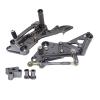 HAIBING for KTM RC125 RC200 RC390 RC 125 200 250 390 2014-2021 Motorcycle Adjustable Rearset Footrests Foot Pegs Rear Set Replacement Upgrade Accessories (Color : Titanium) view 1