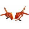 HAIBING for KTM RC125 RC200 RC390 RC 125 200 250 390 2014-2021 Motorcycle Adjustable Rearset Footrests Foot Pegs Rear Set Replacement Upgrade Accessories (Color : Titanium) view 3