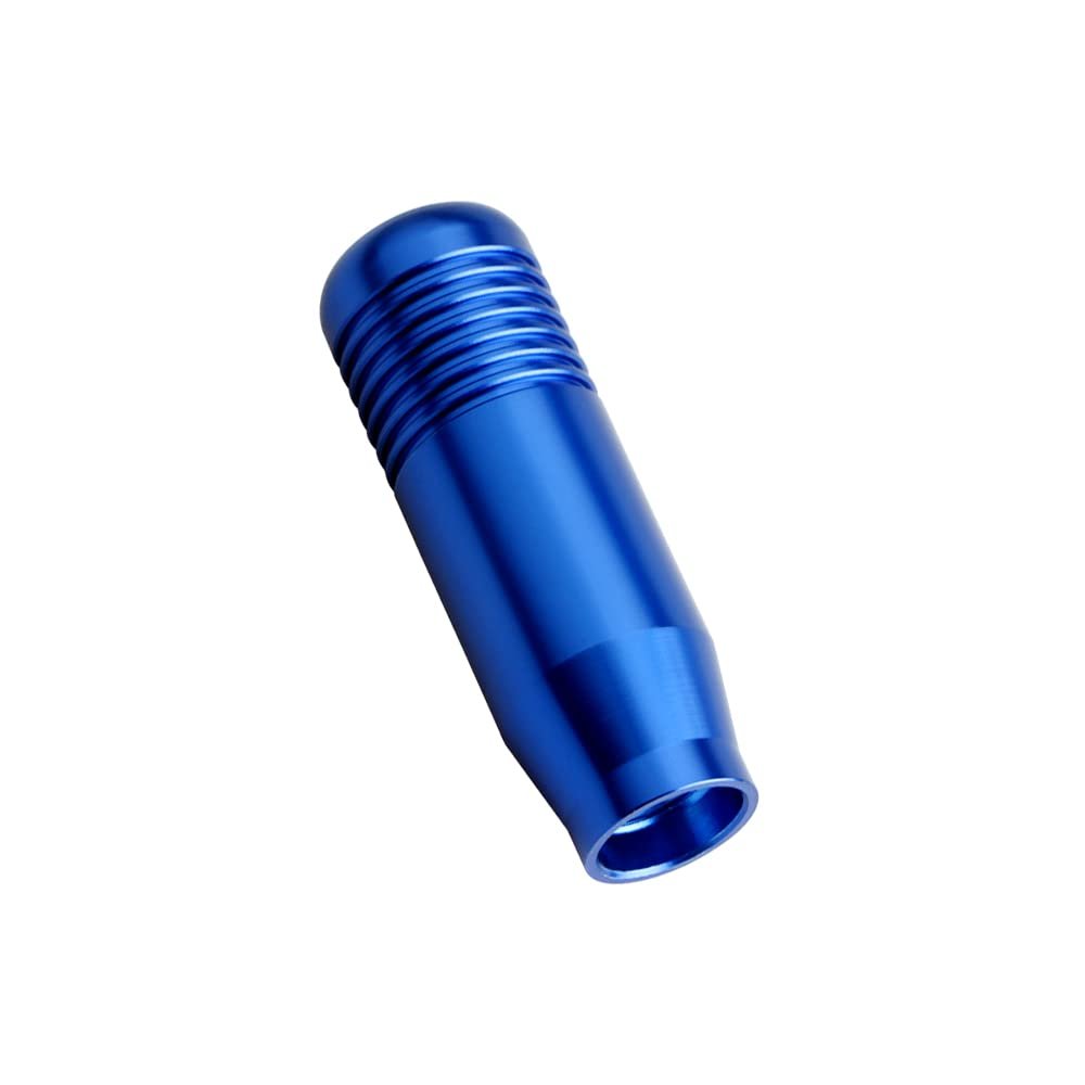 Sakali Shift Knob Metal Gear Shift Knob Manual Automatic Stick Shift Knob Cover for Most Car Models (Blue)
