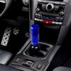Sakali Shift Knob Metal Gear Shift Knob Manual Automatic Stick Shift Knob Cover for Most Car Models (Blue) view 3