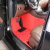 Fit for Infiniti QX80 2014-2022 Custom Car Floor Mats Luxury Leather Waterproof Anti-Slip Full Coverage Front Rear Floor Liners (Choose: for QX80 7Seats 2018-2020 / Beige) view 2