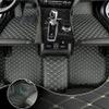 Fit for Cadillac XT4 2019-2022 Custom Car Floor Mats Luxury Leather Waterproof Anti-Slip Full Coverage Front Rear Floor Liners (Choose: for XT4 2021-2022 / Black Beige) view 1