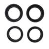2pcs Motorcycle Fork Oil Seal 2Pcs Dust Seal Kit 4 Fork Seals Kit Replacement for Honda VT750 1100 Suzuki Black view 2