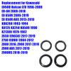 2pcs Motorcycle Fork Oil Seal 2Pcs Dust Seal Kit 4 Fork Seals Kit Replacement for Honda VT750 1100 Suzuki Black view 4