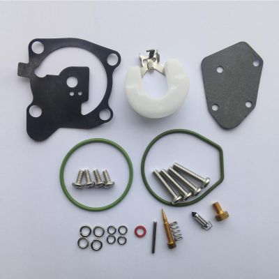 CHAMPAN 66T-W0093-00 Motor Carburetor Repair Kit for Yamaha Parsun 40HP Outboard 2 Stroke Boat Engine Carbs X Models E40X 66T-W0093-01 Parts