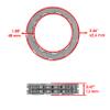Caltric Clutch Housing One Way Bearing Compatible with Yamaha 4Sh-16664-00-00 view 2