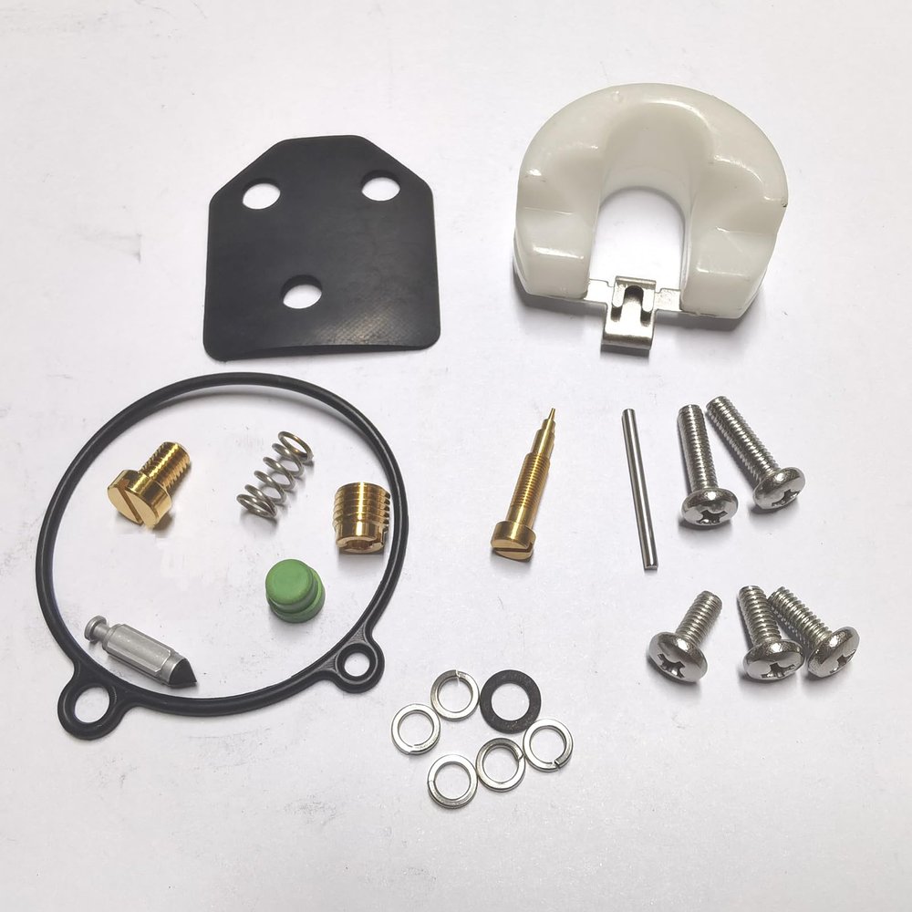 CHAMPAN Carburetor Repair Kit for Yamaha 6-9.9HP 4-Stroke Outboards engines, Ref no. 6AU-W0093-00-00 6dr-W0093, fit Parsun/HIDEA boat motors Carburetor kit