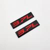 AxleZx 2X Chrome Metal 3.7L Logo Car Emblem Premium 3D 3.7 V6 Badge Auto Door Fender Sticker Side Wing Decal (3.7L,Black&Red) view 2