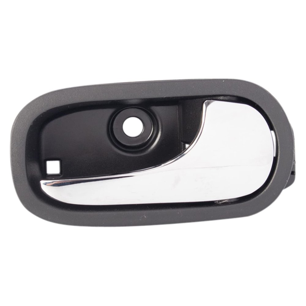 TRQ Front Right Interior Door Handle Black Passenger Side
