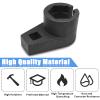 Offset Oxygen Sensor Socket, 3/8-Inch Drive, 7/8-Inch (22mm), Wire Gate Accesses Sensor from Side, Preventing Damage to Wires, Universal for Most Cars view 3