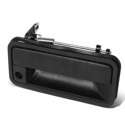 Auto Dynasty [Key Hole Model] Factory Style Front Outer Door Handle Compatible with Chevy Tahoe GMC Yukon C/K-Series Pickup Suburban 1995-2000, Passenger Right Side, Textured Black