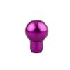 Sakali Manual Shift Knob Aluminum Alloy Ball Gear Shift Knob Universal Car Modification Stick Shift Knob Cover for Most Car Models (Purple) view 1