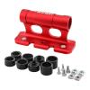 Fancyes Bike Fork Mount, Thru Axle Carrier Bicycle Stand Holder, Quick Release Car Roof Mount, Versatile Bicycle Front Fork for Truck Bed Trailer, Red view 1
