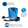 AlveyTech Unbreakable Universal Fabric Cup Holder - for Mobility Scooters, Transport Power Chair, Wheelchair, ATV, Walker, Stroller, Go-Kart, UTV, Cars, Boat, E-Bike Water/Drink Bottle Holders (Blue) view 4