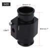 Car Water Temp Temperature Joint, Water Temp Hose Attachment Adapter, Aluminum Alloy Car Water Temp Temperature Joint Pipe Hose Sensor Gauge Adapter with Clamps view 4