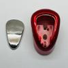 CTW 13/15/18 Speed Gearshift Knob - Candy Red with Stainless Steel Knob Cover view 4