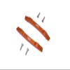 GPM 6PC Set Upgrades Aluminum Roof Skid Plate for 1/10 4WD Hoss 4X4 VXL 3S (90076-4) RC Cars (Orange) view 1
