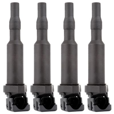 OCPTY Ignition Coil Pack for UF592 Coils for 2014-2016 for BMW for 228i 2.0L/L4,2012-2018 for BMW for 320i 2.0L/L4 Set of 4 Coil Packs & 3-Pins Ignition Coil