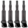 OCPTY Ignition Coil Pack for UF592 Coils for 2014-2016 for BMW for 228i 2.0L/L4,2012-2018 for BMW for 320i 2.0L/L4 Set of 4 Coil Packs & 3-Pins Ignition Coil view 1