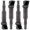 OCPTY Ignition Coil Pack for UF592 Coils for 2014-2016 for BMW for 228i 2.0L/L4,2012-2018 for BMW for 320i 2.0L/L4 Set of 4 Coil Packs & 3-Pins Ignition Coil view 2