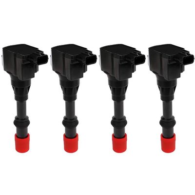 OCPTY Suitable 2003-2005 for Honda Civic 1.3L/L4 Replacement Ignition Coils 3-PINS Coil Pack #UF373 (Set of 4)