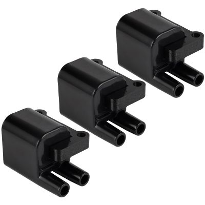 OCPTY Ignition Coil Pack for UF197 Coils for 1997-1999 for Mitsubishi for Montero Sport 2.4L/L4,1997-2003 for Mitsubishi for Montero Sport 3.0L/V6 Set of 3 Coil Packs & 2-Pins Ignition Coil