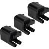 OCPTY Ignition Coil Pack for UF197 Coils for 1997-1999 for Mitsubishi for Montero Sport 2.4L/L4,1997-2003 for Mitsubishi for Montero Sport 3.0L/V6 Set of 3 Coil Packs & 2-Pins Ignition Coil view 1