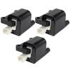 OCPTY Ignition Coil Pack for UF197 Coils for 1997-1999 for Mitsubishi for Montero Sport 2.4L/L4,1997-2003 for Mitsubishi for Montero Sport 3.0L/V6 Set of 3 Coil Packs & 2-Pins Ignition Coil view 2