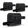 OCPTY Ignition Coil Pack for UF197 Coils for 1997-1999 for Mitsubishi for Montero Sport 2.4L/L4,1997-2003 for Mitsubishi for Montero Sport 3.0L/V6 Set of 3 Coil Packs & 2-Pins Ignition Coil view 4