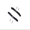 GPM 6PC Set Upgrades Aluminum Roof Skid Plate for 1/10 4WD Hoss 4X4 VXL 3S (90076-4) RC Cars (Black) view 1